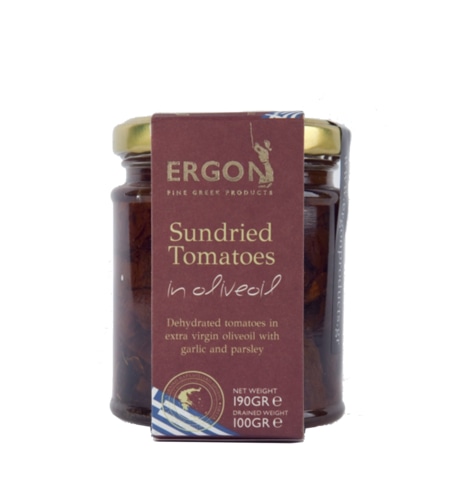 Sundried Tomatoes in olive oil-Ergon